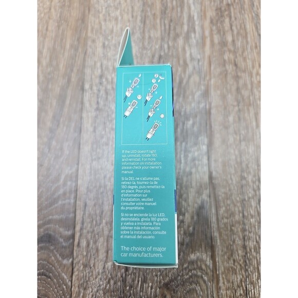 Philips Ultinon LED White Bulbs 3157W 12V Bright Signaling New In Box - Picture 3 of 7